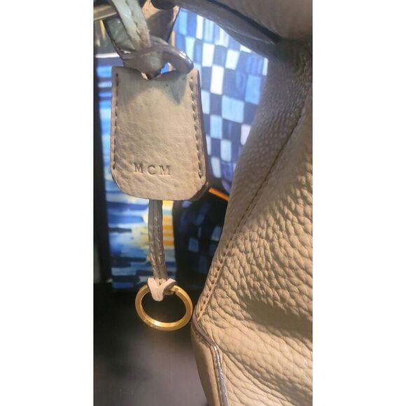 MCM - Two Way Slouchy Pebbled Leather Purse - Picture 6 of 11